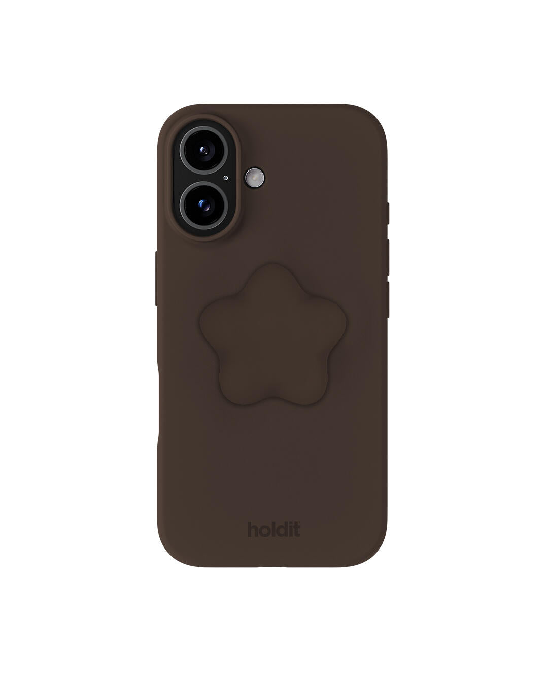 Silicone Sticker Star - Chocolate